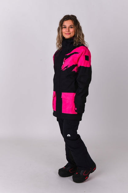 Afterparty Jacket Black & Pink - OOSC Clothing - USA