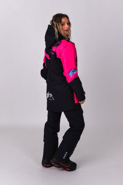 Afterparty Jacket Black & Pink - OOSC Clothing - USA