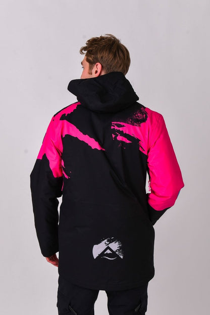 Afterparty Jacket Black & Pink Men's - OOSC Clothing - USA