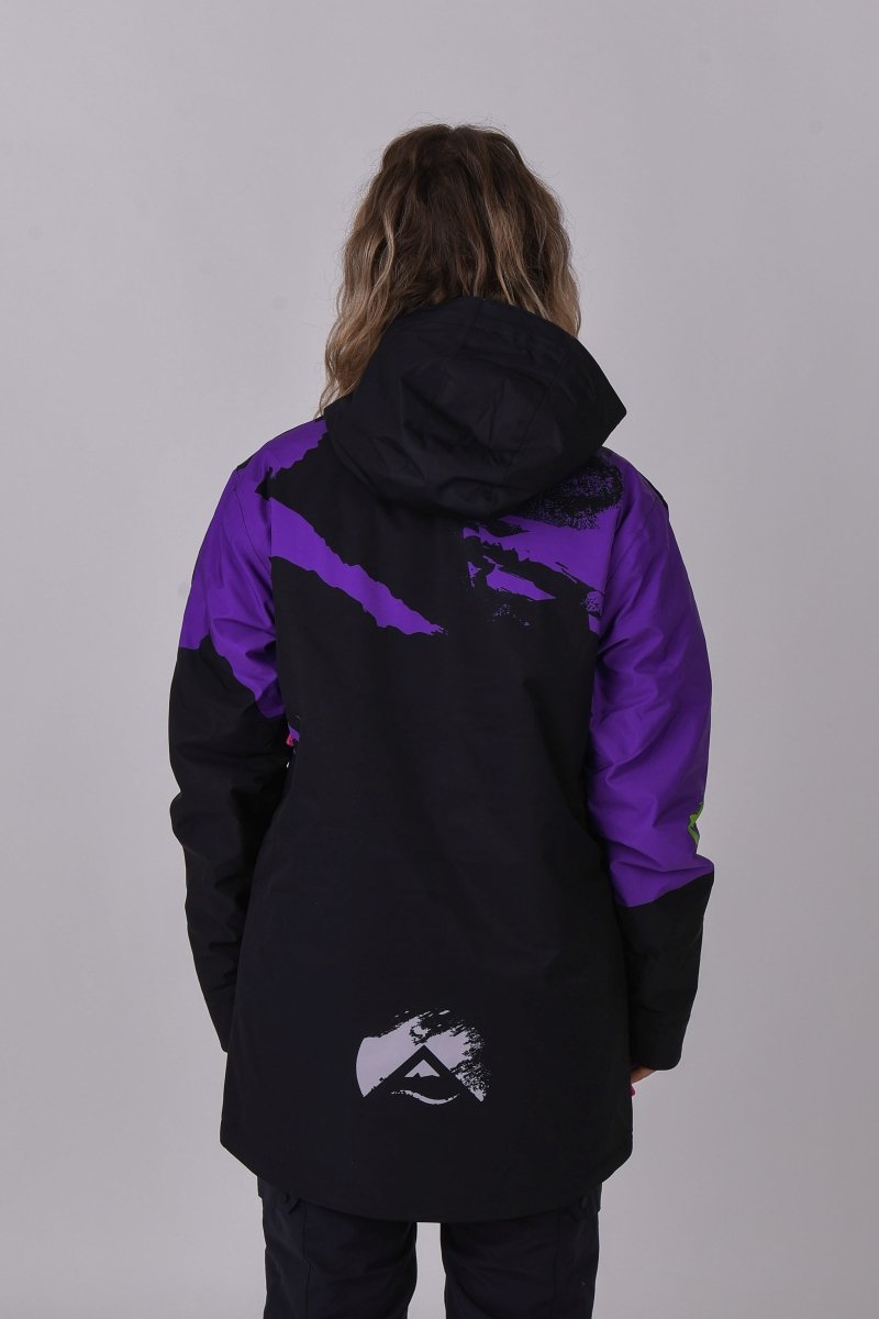 Afterparty Jacket Black & Purple - OOSC Clothing - USA