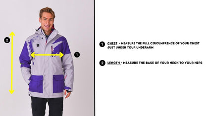 Afterparty Jacket Black & Purple Men's - OOSC Clothing - USA