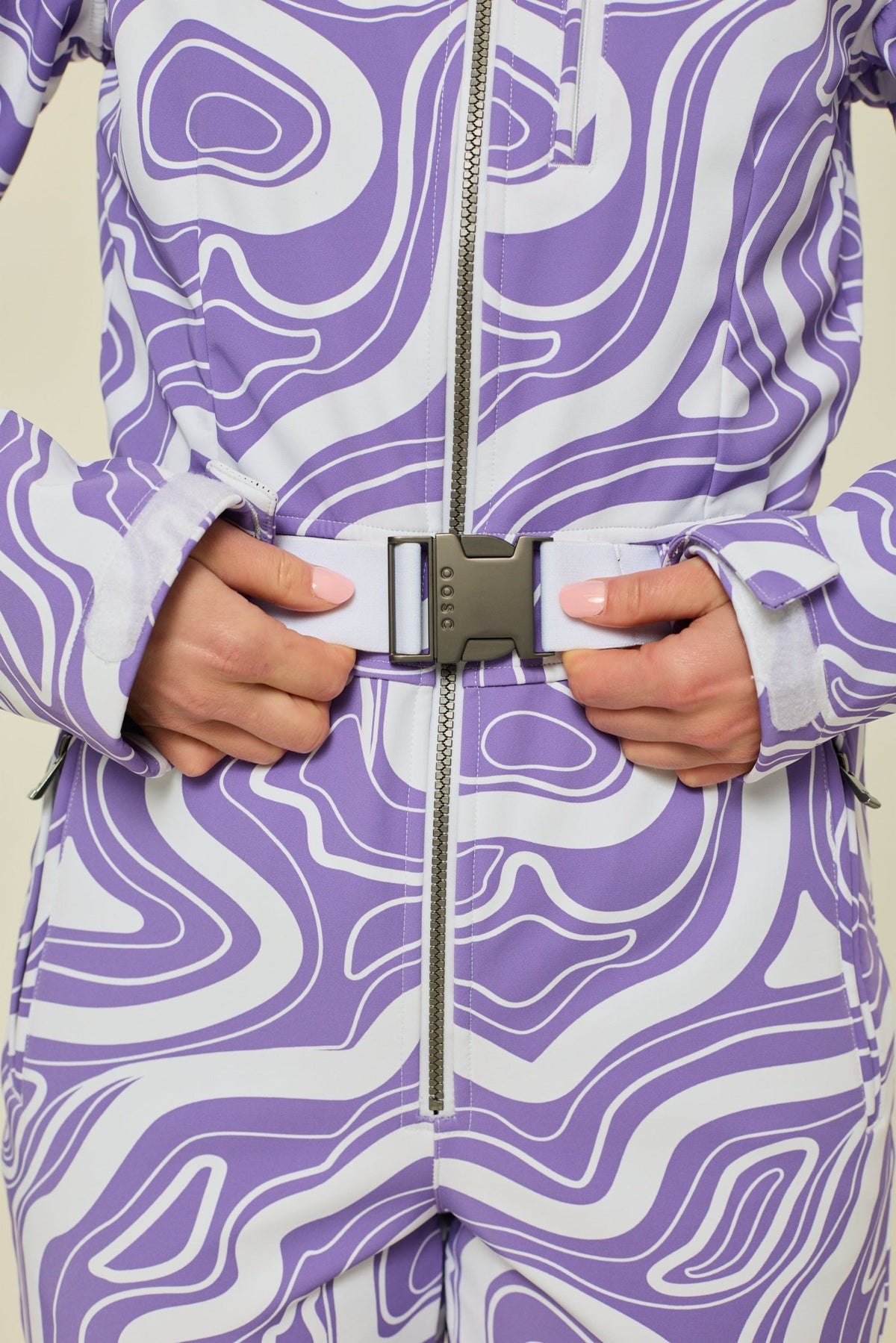 Amethyst Wave Ski Suit - OOSC Clothing - USA