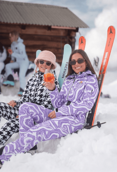 Amethyst Wave Ski Suit - OOSC Clothing - USA