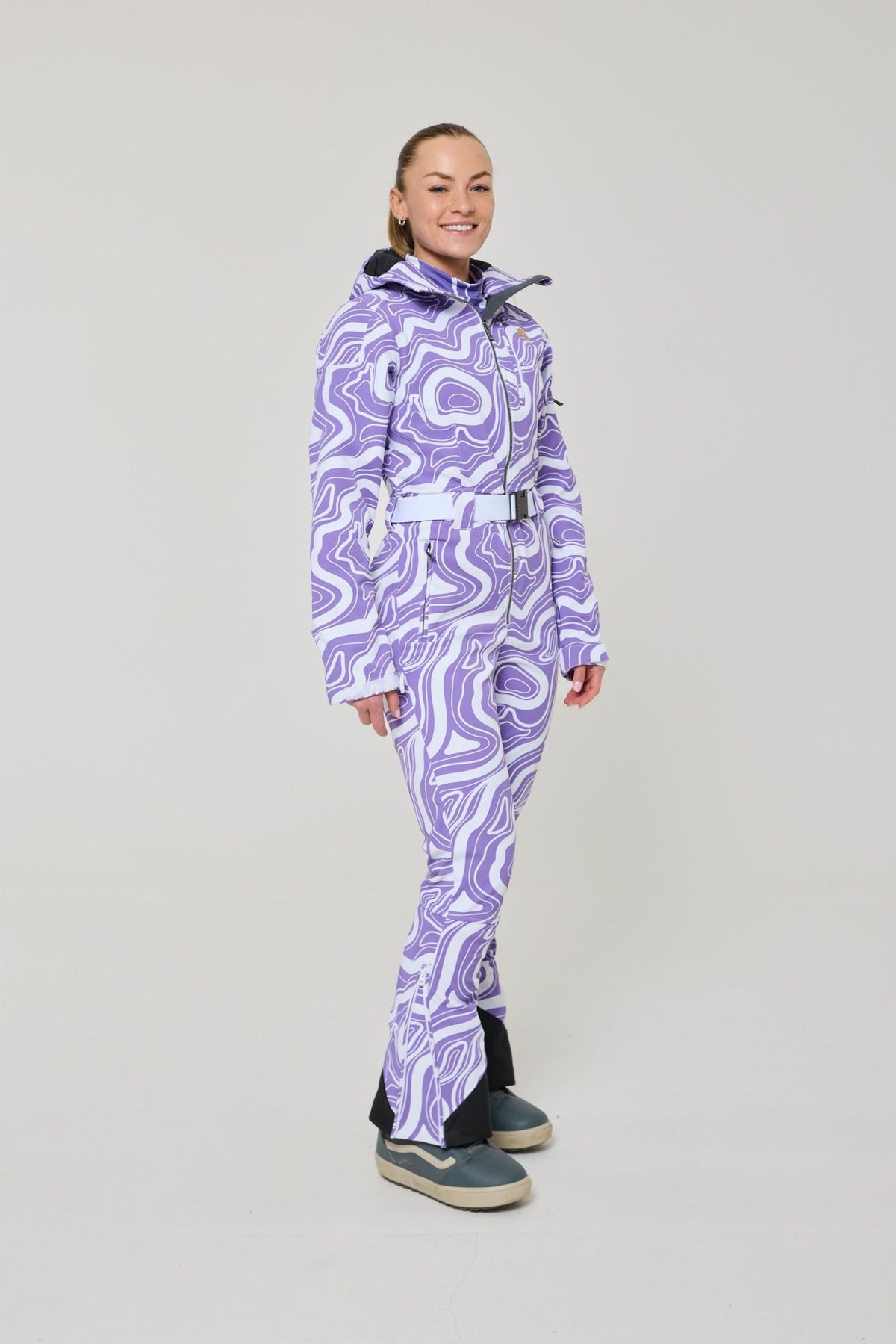 Amethyst Wave Ski Suit - OOSC Clothing - USA