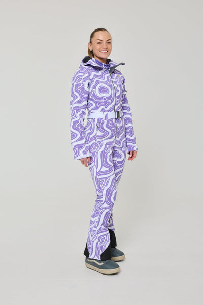 Amethyst Wave Ski Suit - OOSC Clothing - USA