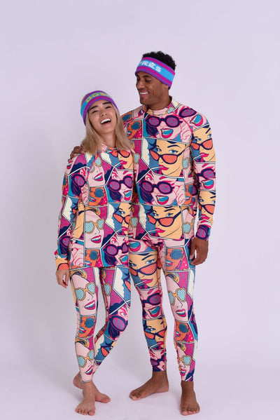 Baselayer Leggings - Comic Book Candy Women's - OOSC Clothing
