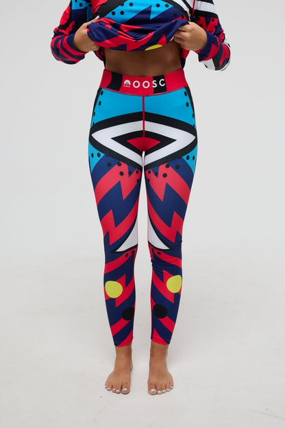 Baselayer Leggings - Fresh Prince Women's - OOSC Clothing - USA