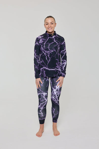 Baselayer Leggings - Thunderstruck Women's - OOSC Clothing - USA