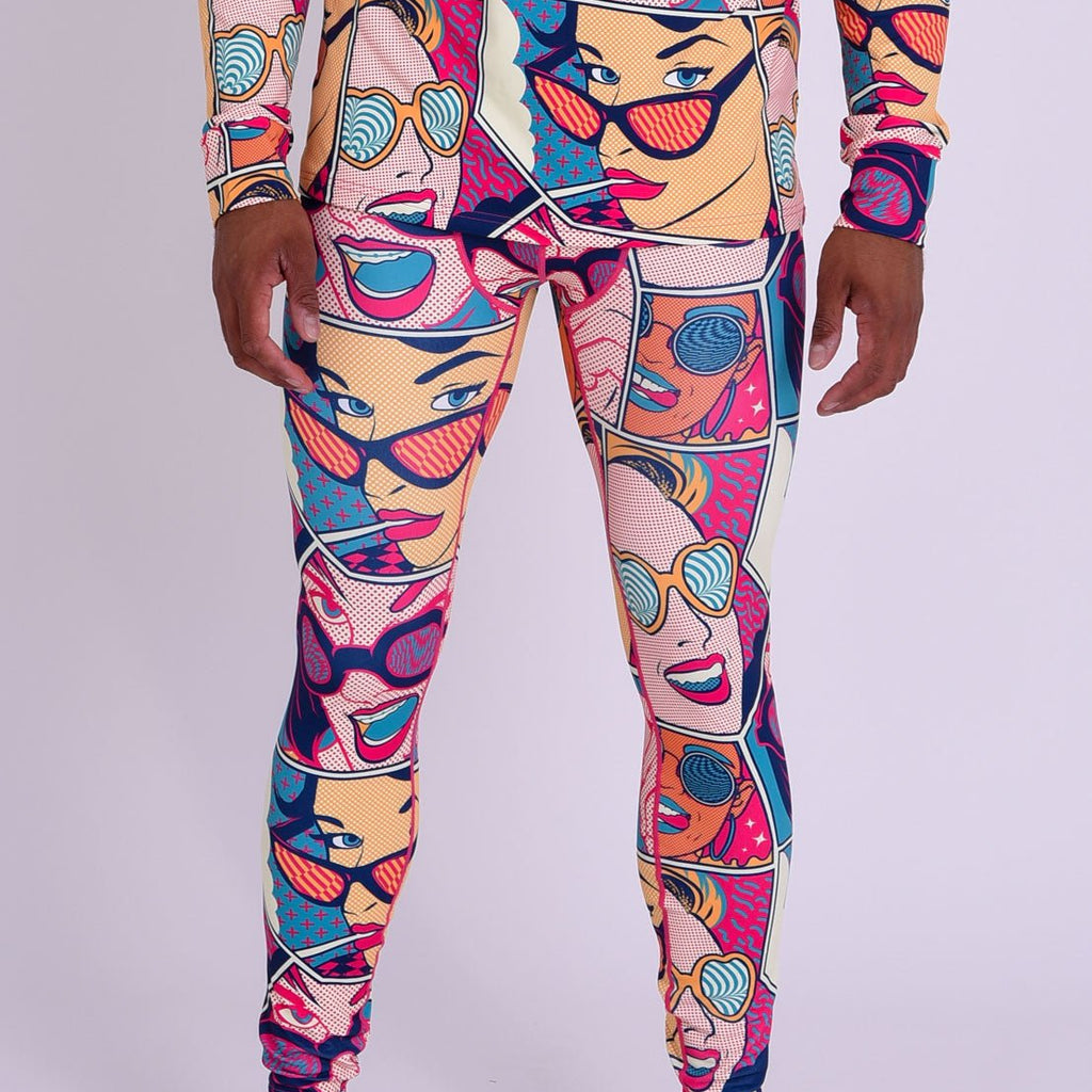 Baselayer Pant Comic Book Candy Men's