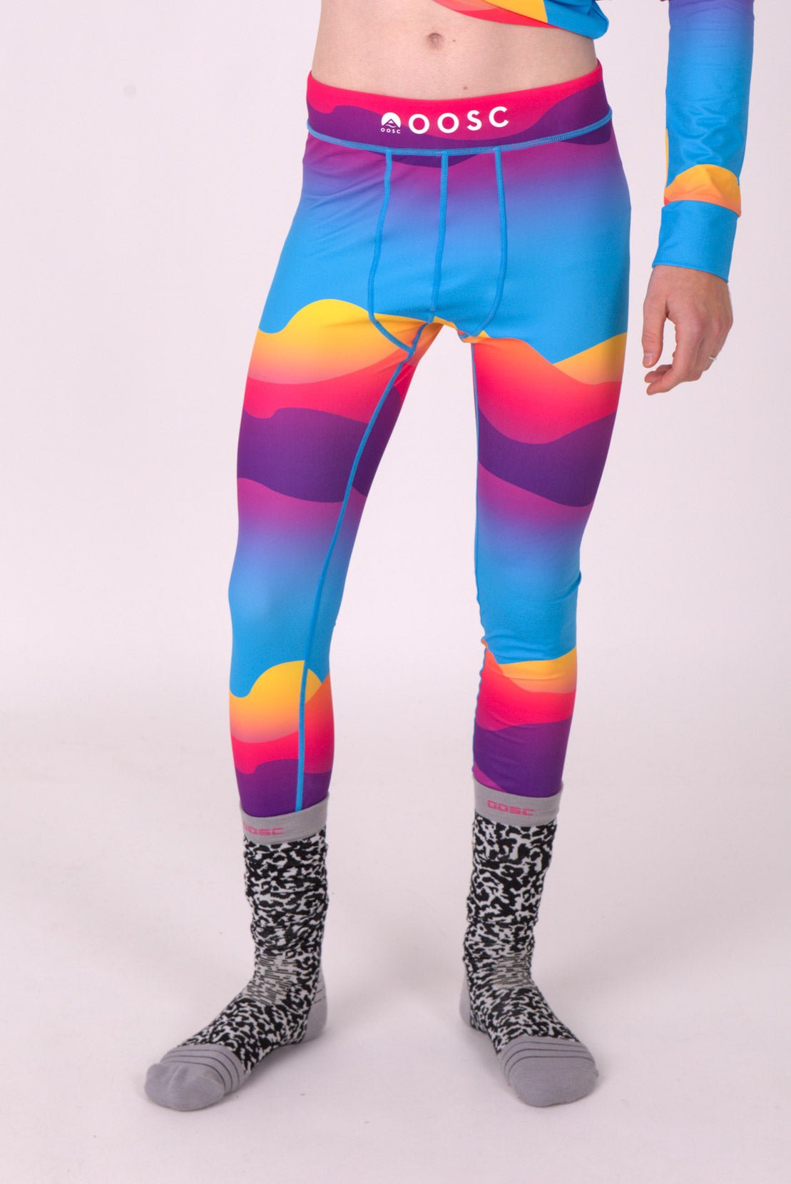 Baselayer Pant - Mambo Sunset Mens - OOSC Clothing - USA