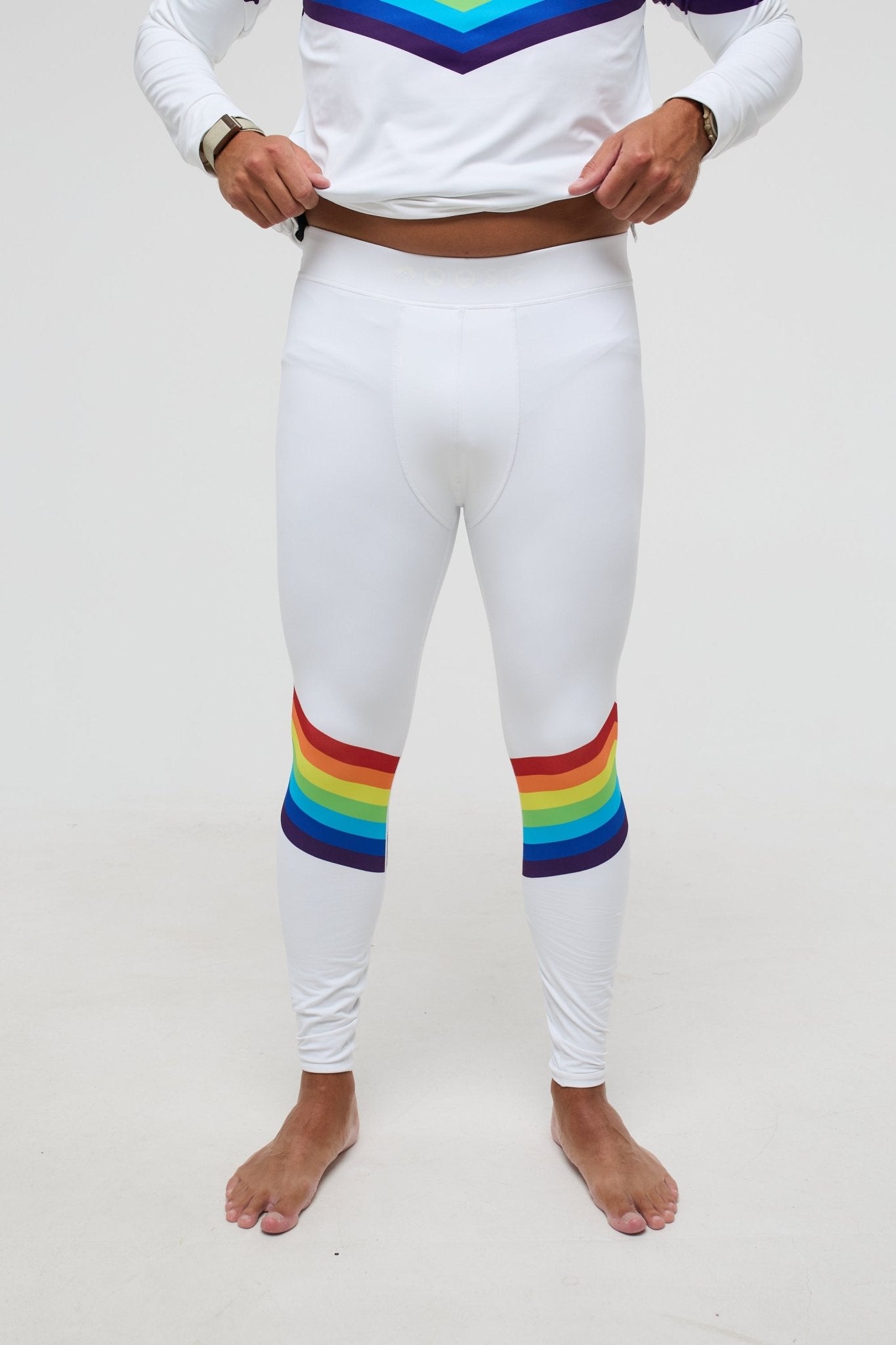 Baselayer Pant - Rainbow Road Men's - OOSC Clothing - USA