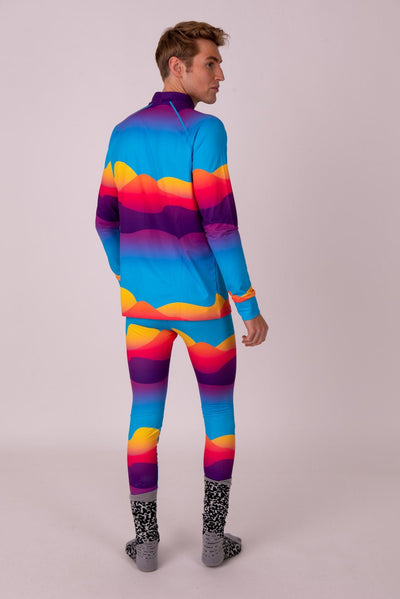 Baselayer Top - Mambo Sunset Mens - OOSC Clothing - USA