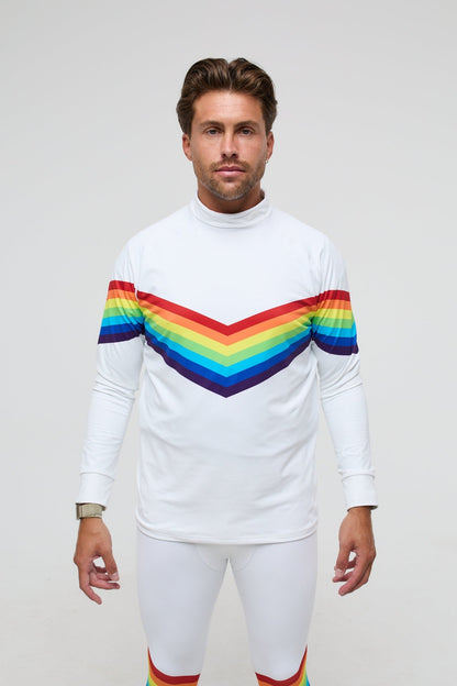 Baselayer Top - Rainbow Road Men's - OOSC Clothing - USA