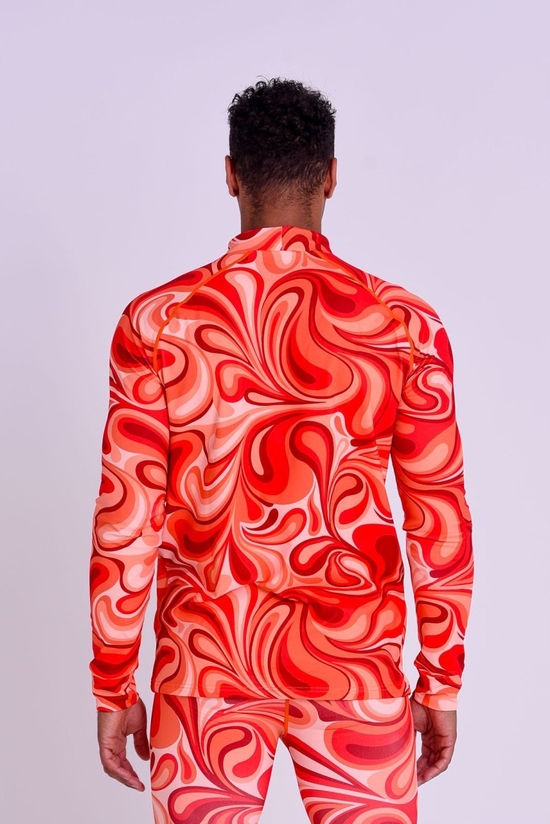 Baselayer Top - Shagadelic Baby! Men's - OOSC Clothing - USA