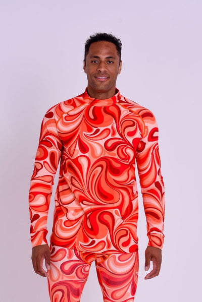 Baselayer Top - Shagadelic Baby! Men's - OOSC Clothing - USA