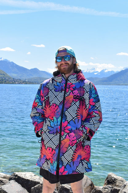 B.I.G. P.O.P.P.A. Recycled Sherpa Lined Changing Robe - Men's - OOSC Clothing - USA