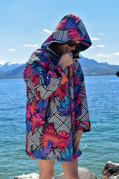 B.I.G. P.O.P.P.A. Recycled Sherpa Lined Changing Robe - Women's - OOSC Clothing - USA