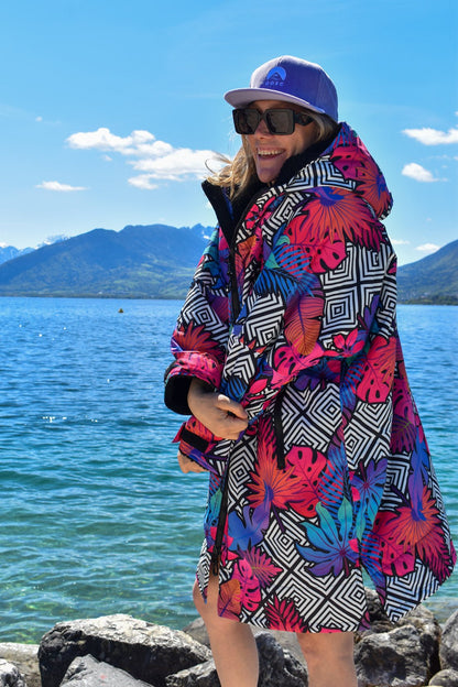 B.I.G. P.O.P.P.A. Recycled Sherpa Lined Changing Robe - Women's - OOSC Clothing - USA