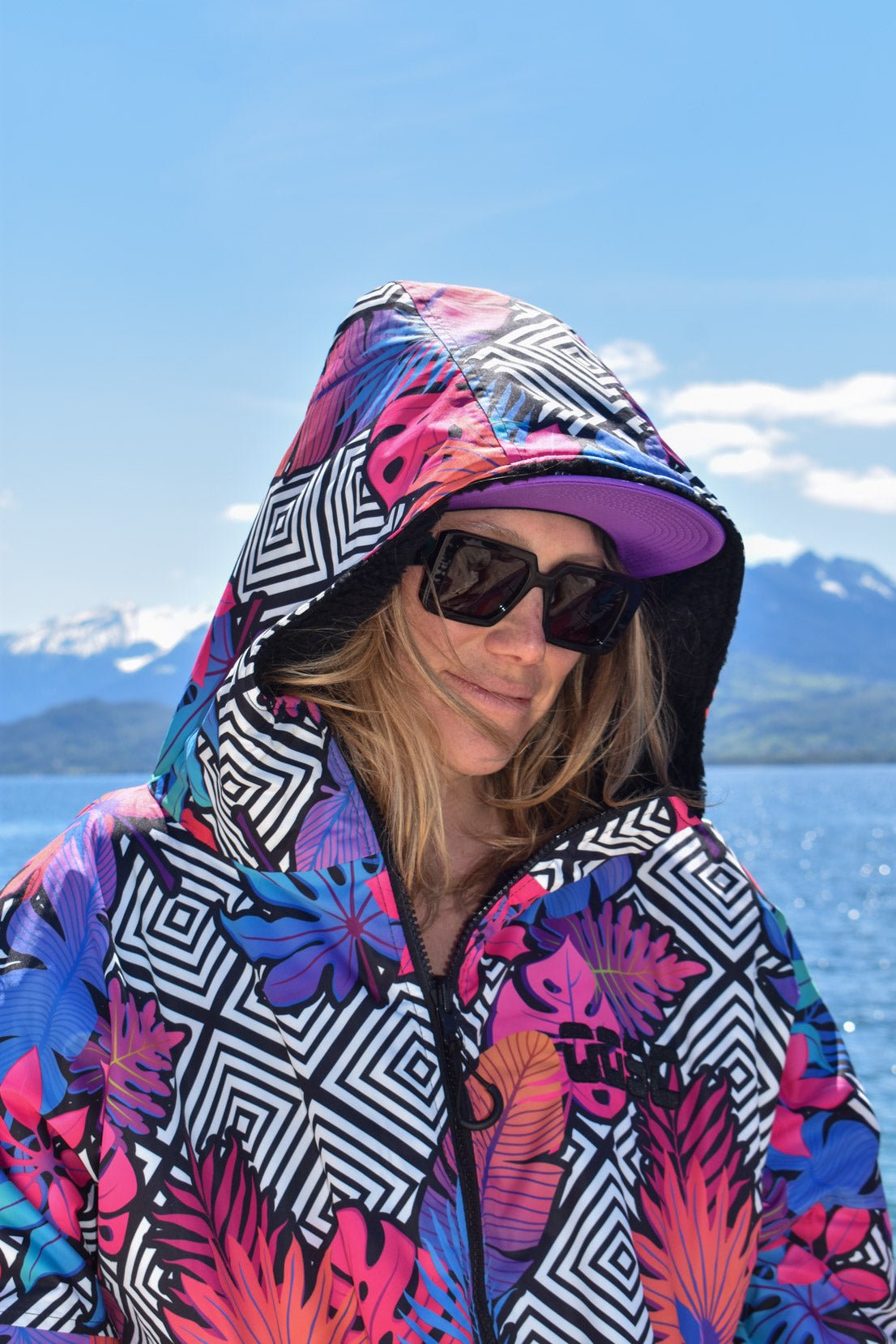 B.I.G. P.O.P.P.A. Recycled Sherpa Lined Changing Robe - Women's - OOSC Clothing - USA