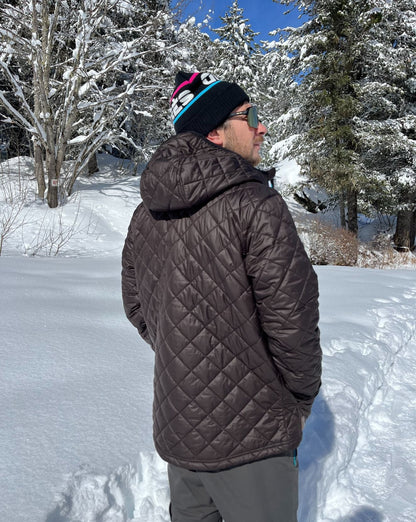 Black Glacier Thermolite® Insulated Jacket - Men's - OOSC Clothing - USA