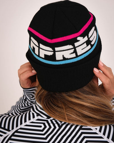 OOSC Après Beanie - Black, Blue, Pink & White