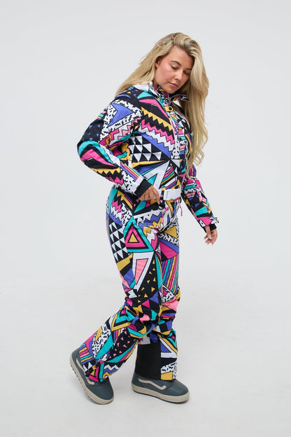 Blades of Glory Curved Women's Ski Suit - OOSC Clothing - USA