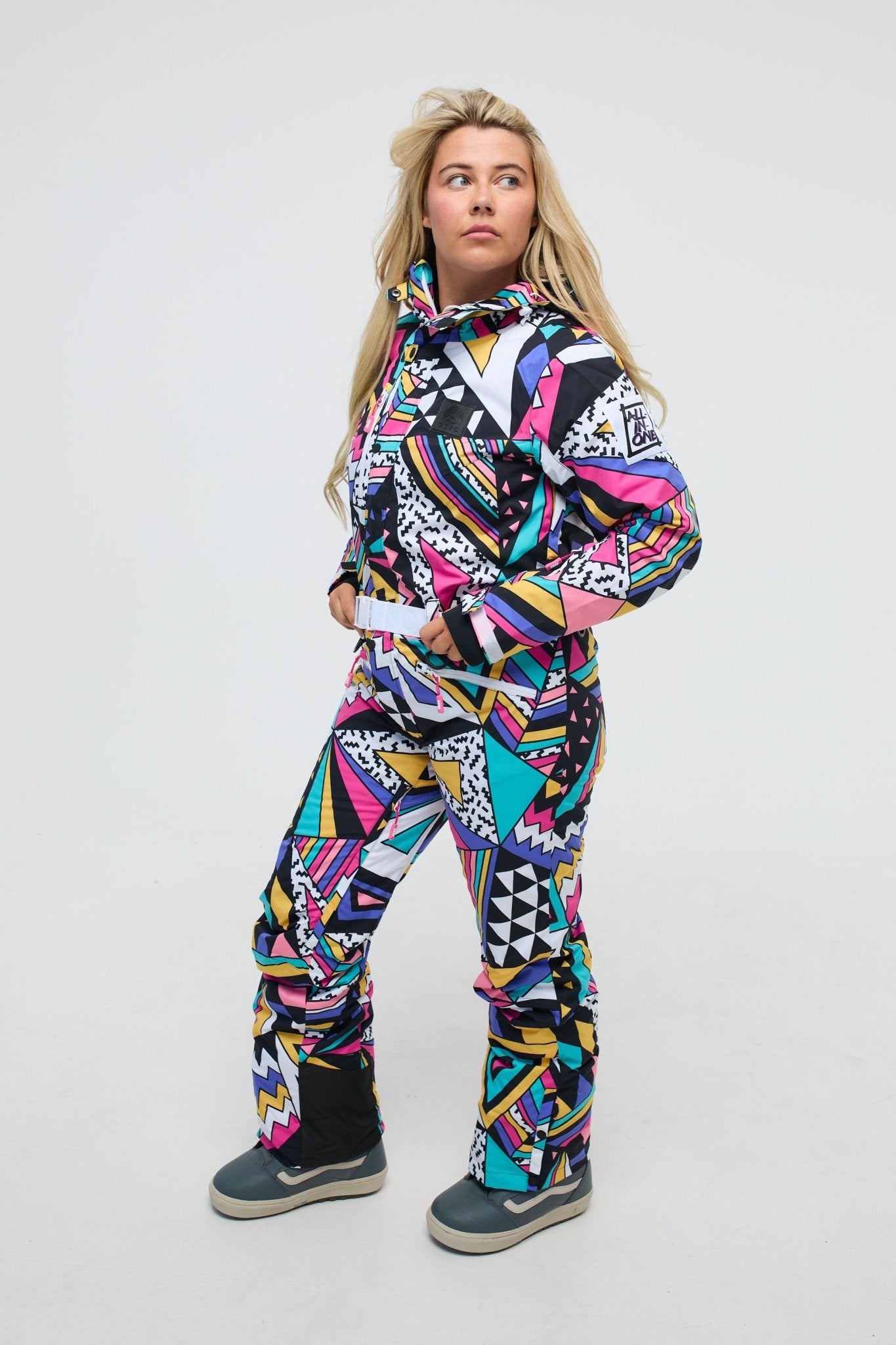 Blades of Glory Curved Women's Ski Suit - OOSC Clothing - USA