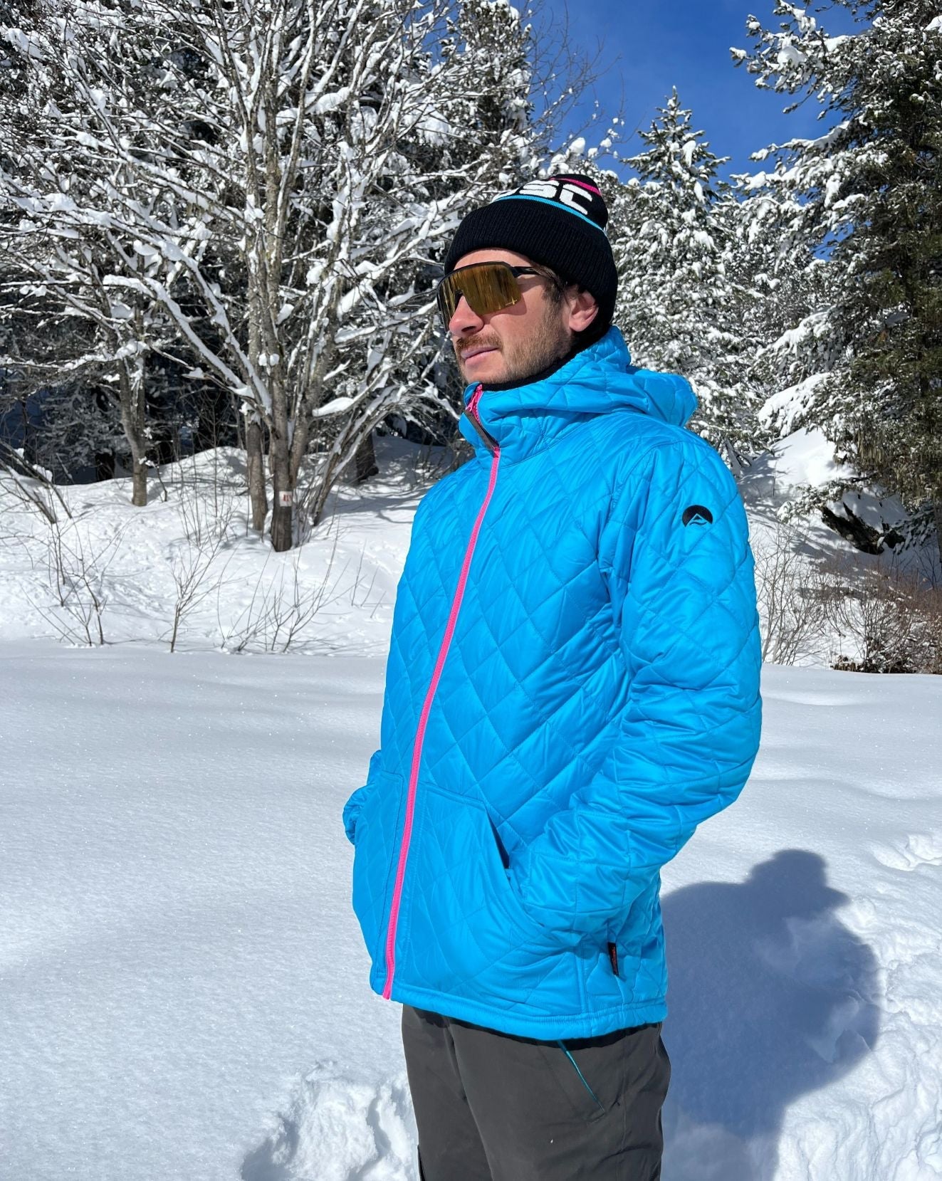 Blue Glacier Thermolite® Insulated Jacket - Men's - OOSC Clothing - USA