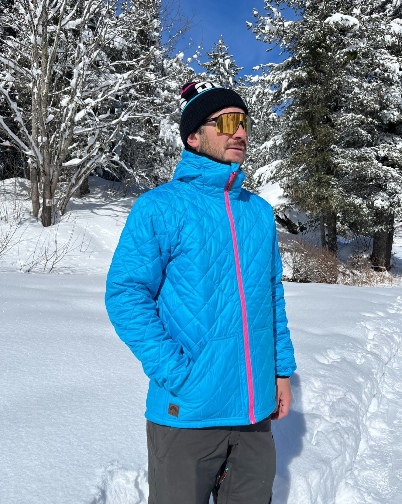 Blue Glacier Thermolite® Insulated Jacket - Men's - OOSC Clothing - USA