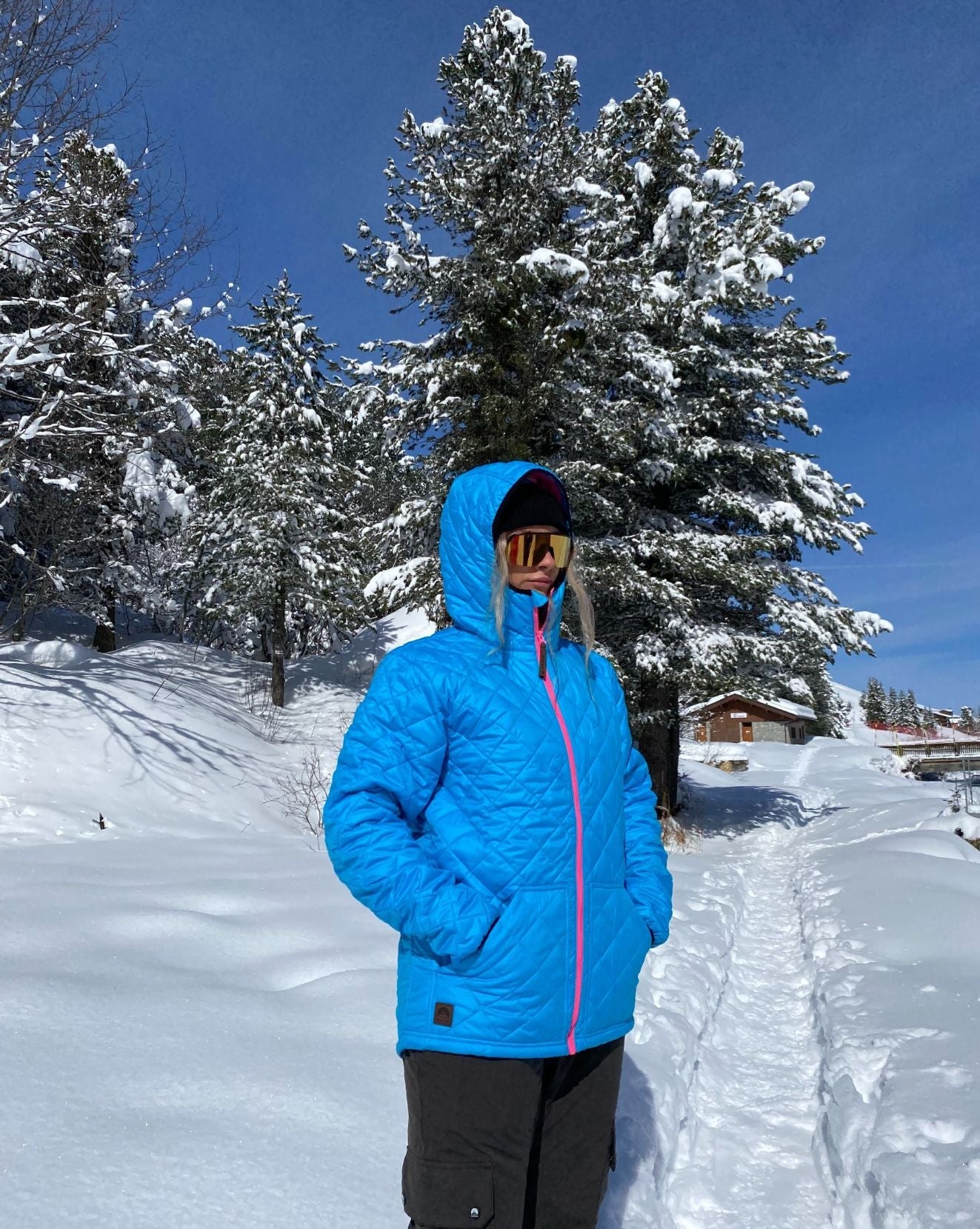 Blue Glacier Thermolite® Insulated Jacket - Women's - OOSC Clothing - USA