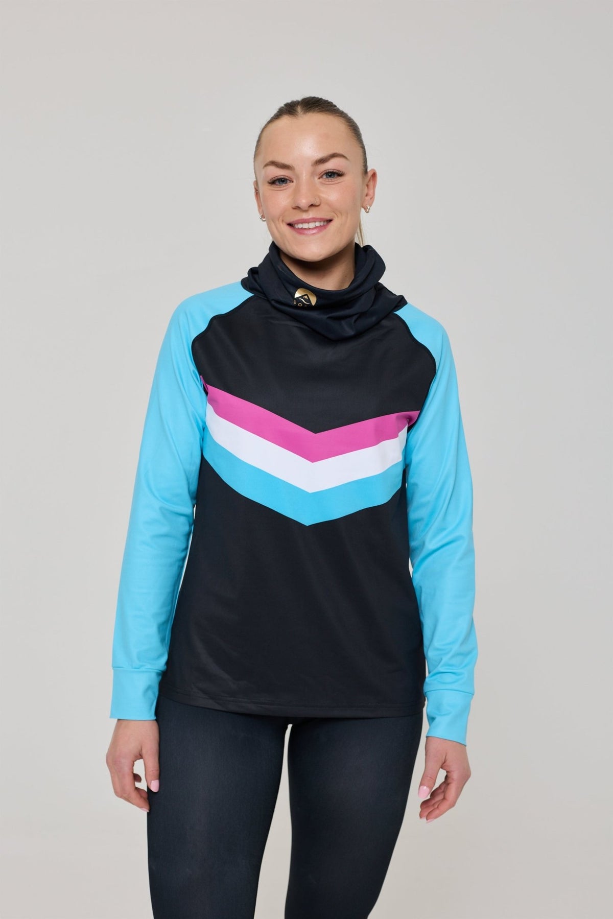 Can't Touch This Women's High Neck Baselayer Top - OOSC Clothing - USA