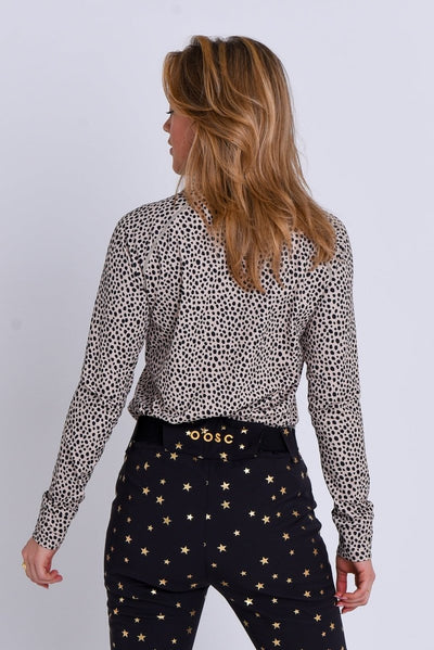 Cheetah Womens Baselayer Top - OOSC Clothing - USA