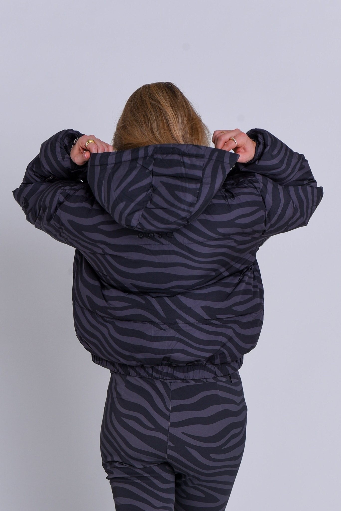 Chic Puffer Jacket - Black Tiger - OOSC Clothing - USA