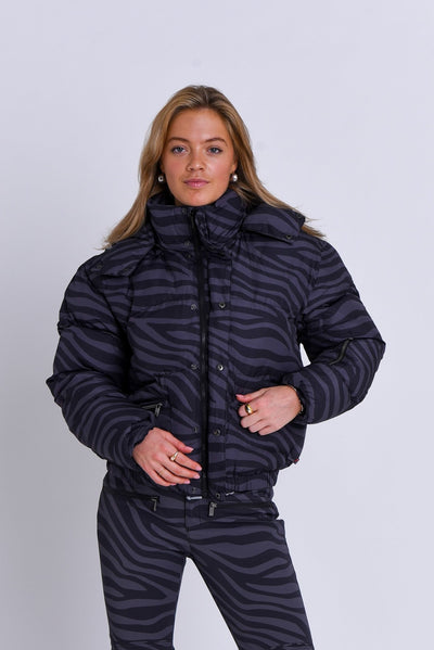 Chic Puffer Jacket - Black Tiger - OOSC Clothing - USA