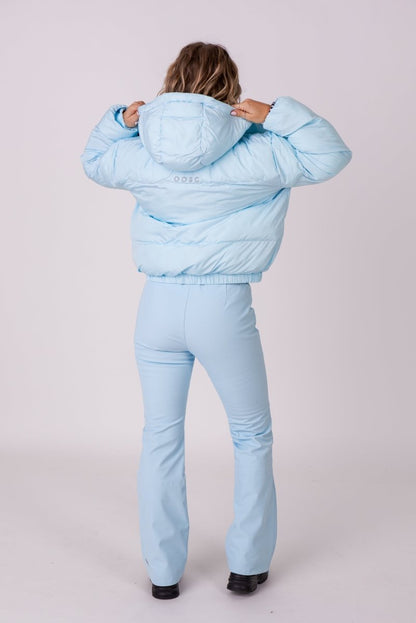 Chic Puffer Jacket - Ice Blue - OOSC Clothing - USA