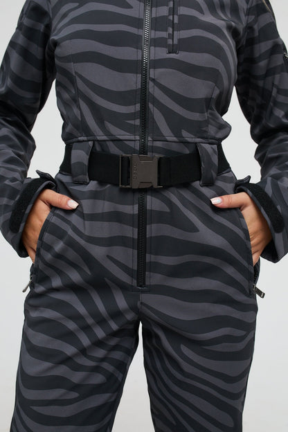 Chic Ski Suit - Black Tiger - OOSC Clothing - USA