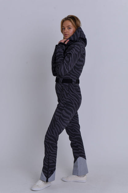 Chic Ski Suit - Black Tiger - OOSC Clothing - USA