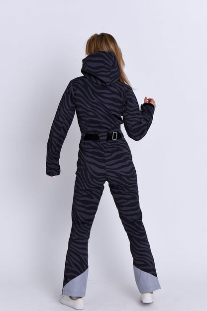 Chic Ski Suit - Black Tiger - OOSC Clothing - USA