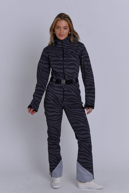 Chic Ski Suit - Black Tiger - OOSC Clothing - USA