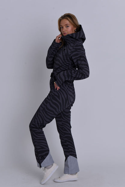 Chic Ski Suit - Black Tiger - OOSC Clothing - USA