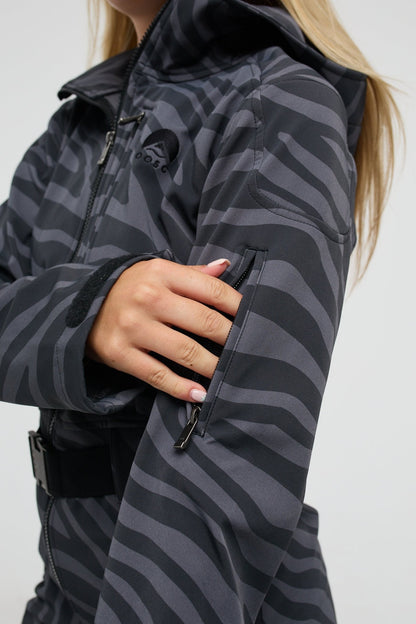 Chic Ski Suit - Black Tiger - OOSC Clothing - USA