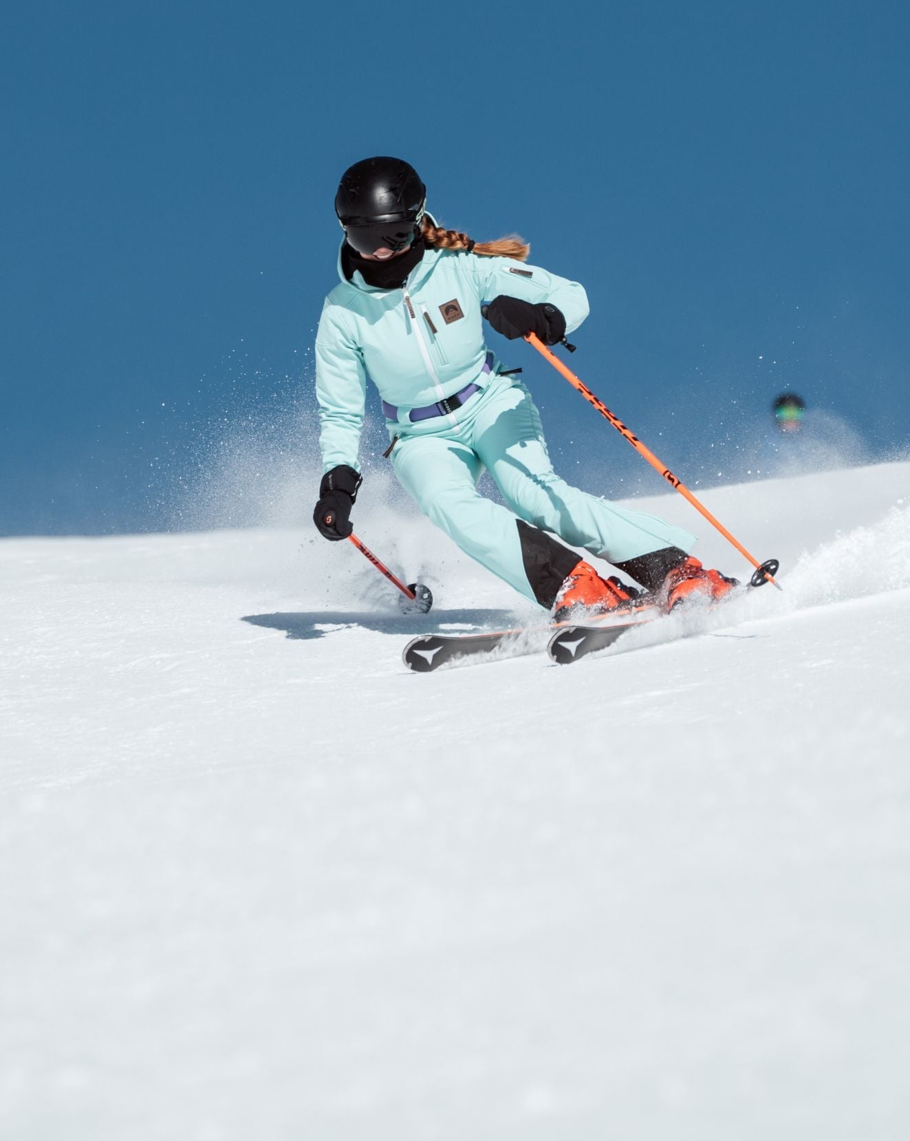 Downhill ski suit on sale