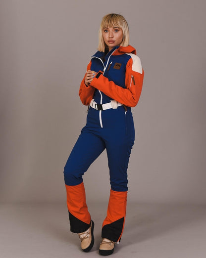 Chic Ski Suit - Navy & Red - OOSC Clothing - USA