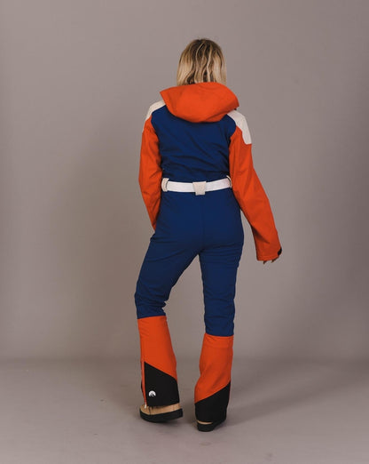 Chic Ski Suit - Navy & Red - OOSC Clothing - USA