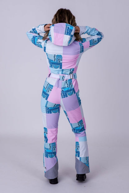 Chic Ski Suit - Patchwork - OOSC Clothing - USA