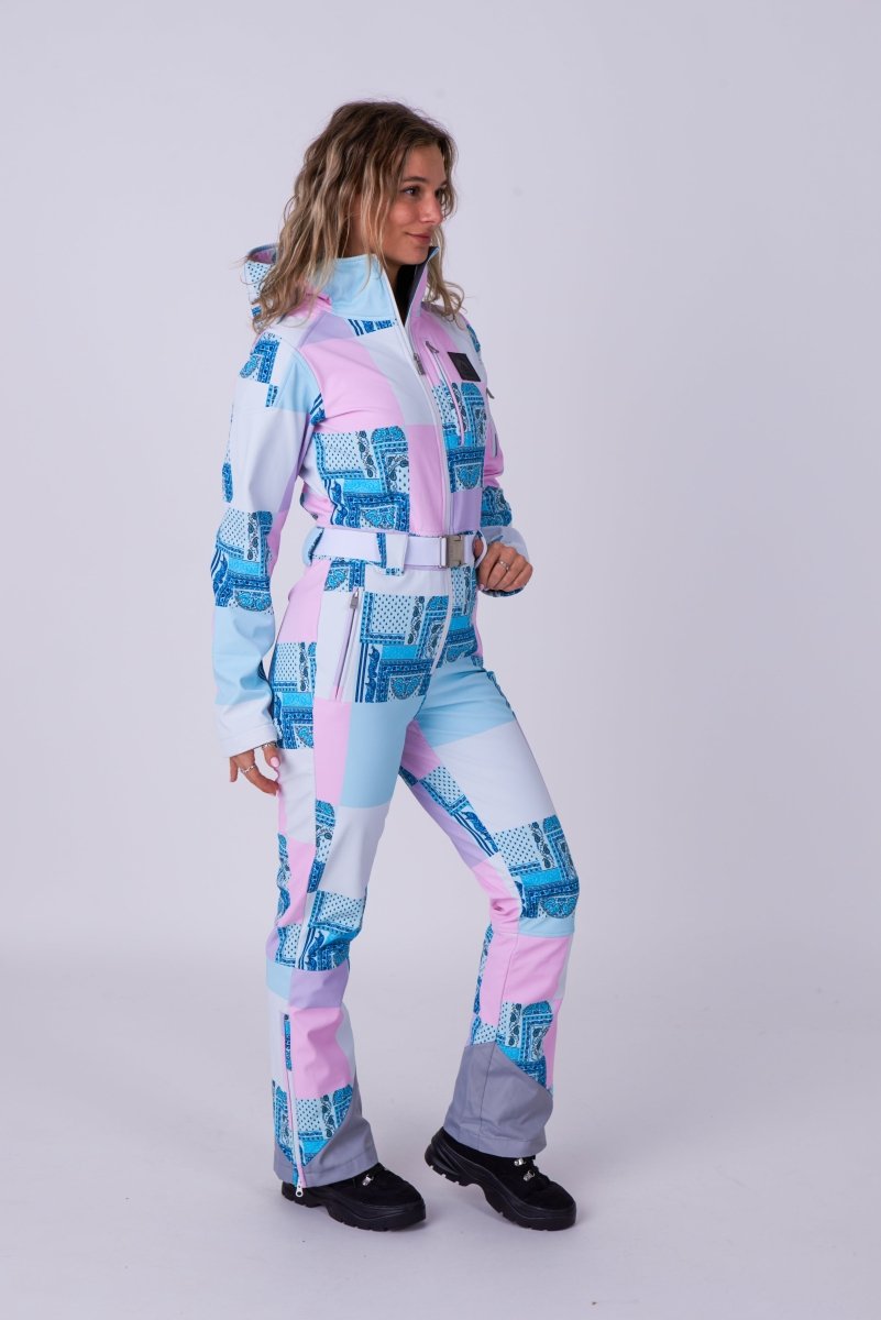 Chic Ski Suit - Patchwork - OOSC Clothing - USA