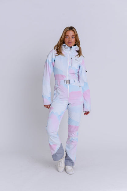 Chic Ski Suit - Watercolour - OOSC Clothing - USA