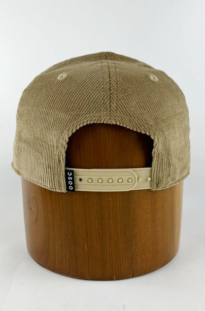 Classic Corduroy Cap - Desert Sand - OOSC Clothing - USA