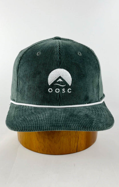 Classic Corduroy Cap - Forest Green - OOSC Clothing - USA