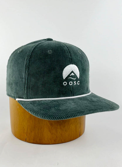 Classic Corduroy Cap - Forest Green - OOSC Clothing - USA